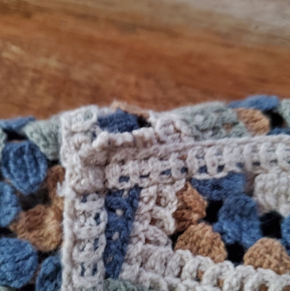 Abercrombie & Fitch Men's Crochet-Style Button-Through Sweater Polo Size Large - Picture 15 of 16